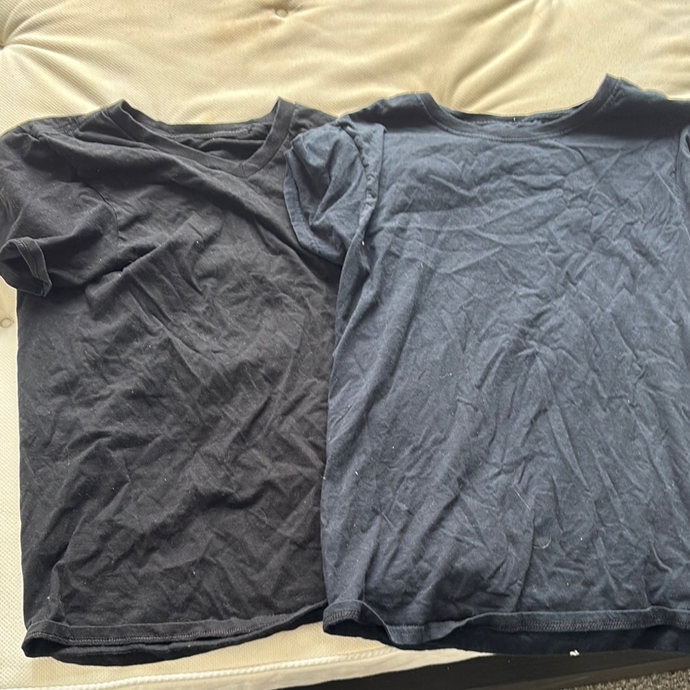 Set of Two Black T-Shirts
